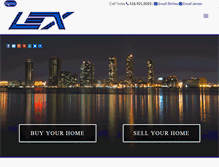 Tablet Screenshot of lexrealtyinc.com